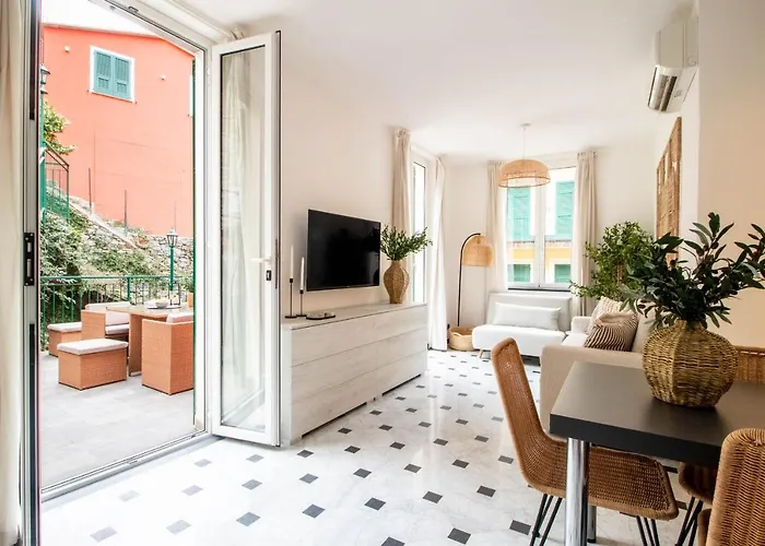 Semesterbostad Olives Bay Terrace In Portofino